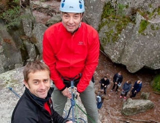 Arrampicata con i maestri dell'ufficio delle guide 
